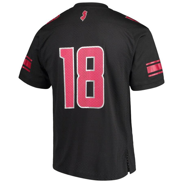 #18 Rutgers Scarlet Knights  Special Game Premier Jersey – Black 2019