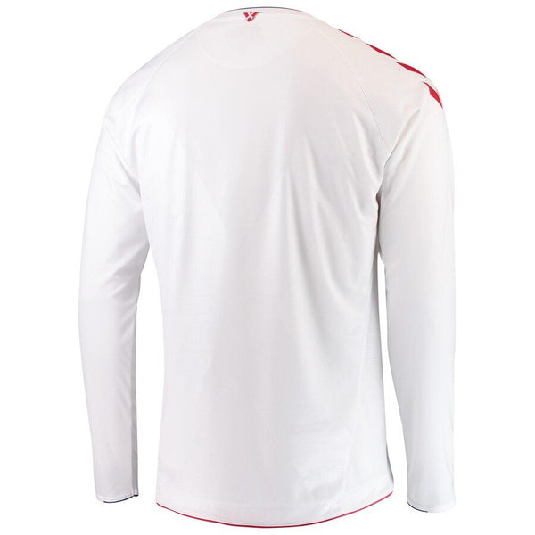 Denmark National Team/19 Away Long Sleeve Jersey - White 2019