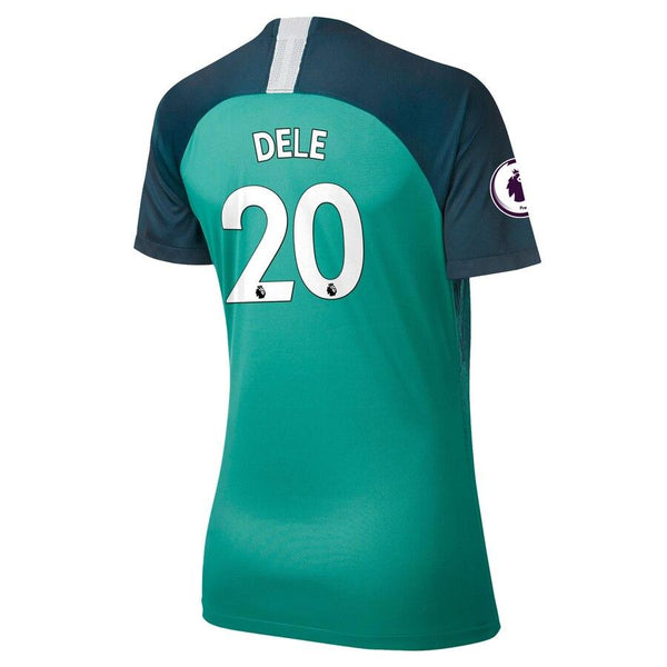 Dele Alli Tottenham Hotspur Women's/19 Stadium Replica Third Player Jersey – Teal 2019
