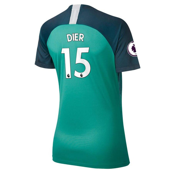 Eric Dier Tottenham Hotspur Women's/19 Stadium Replica Third Player Jersey – Teal 2019