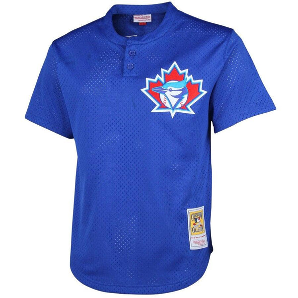 1997 Joe Carter Toronto Blue Jays Mitchell &amp; Ness Cooperstown Mesh Batting Practice Jersey - Royal 2019