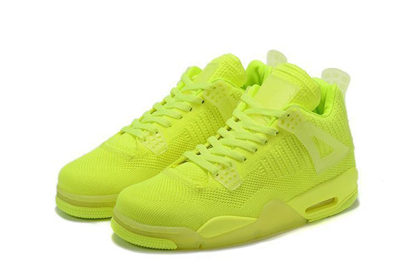 Nike Air Jordan 4 Flyknit 'VOLT' Basketball Men Sale Shoes Sneaker Size US 7 - 13