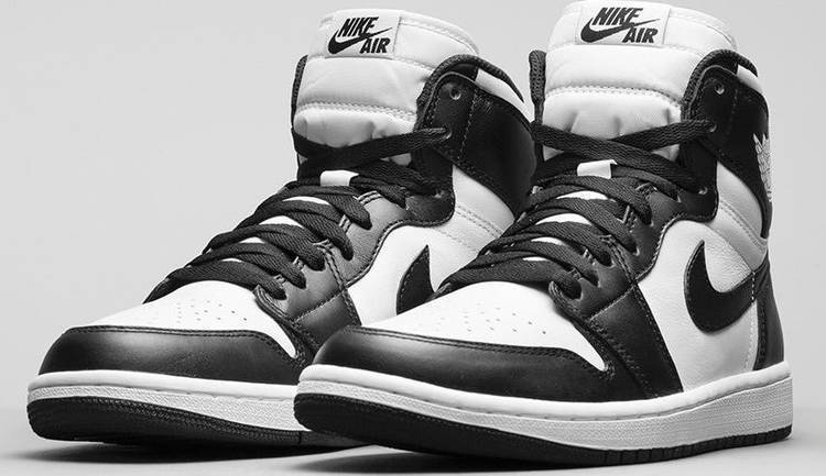 Nike Air Jordan 1 High Black White Shoes Basketball Men Size US 7, 8, 8.5, 9, 10, 11, 12, 13