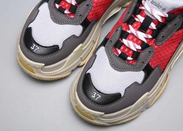 Balenciaga Triple S Trainer 'Blue Red' 2018 Shoes Sneaker Sale Men Women Size 35-45