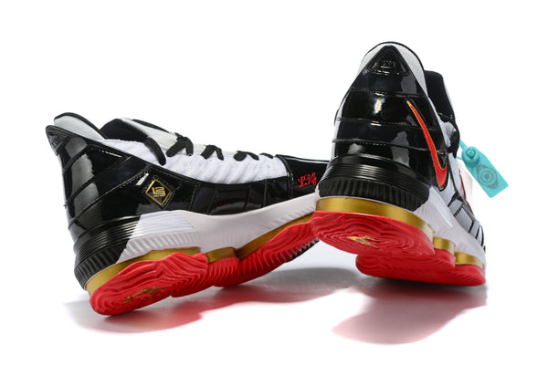 Nike Lebron XVI 16 SB Black White Red Sneaker Shoes Sale Men Size 7-13