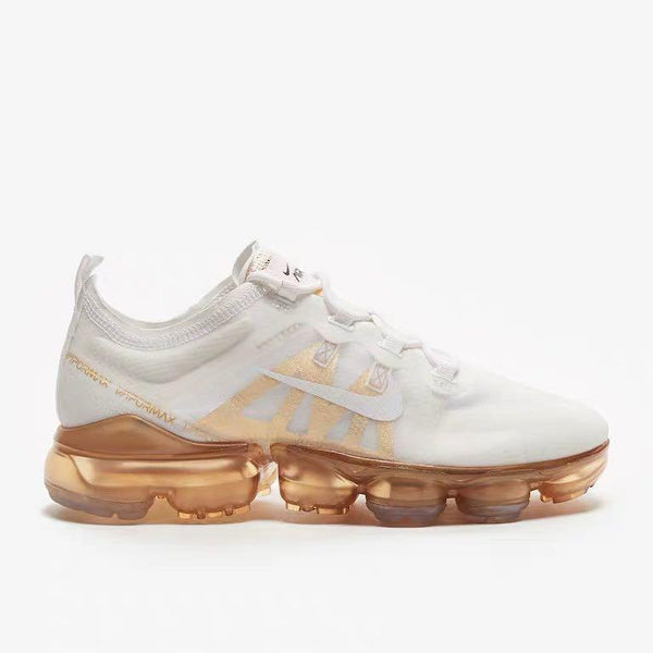 Nike Air Vapormax 2019  'White Gold' Shoes Sneakers Men Women Sale Size US 7, 8, 8.5, 9, 10, 11
