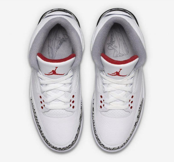 Nike Air Jordan 3 Retro Katrina White Cement Back Red Men Shoes Sale Size US 7, 8, 8.5, 9, 10, 11, 12, 13