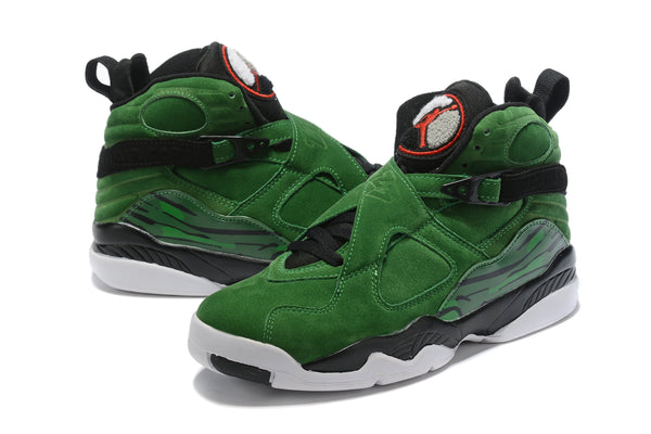 Nike Air Jordan 8 Retro 'Green Black' Sneaker Shoes Sale Men Size 8-13