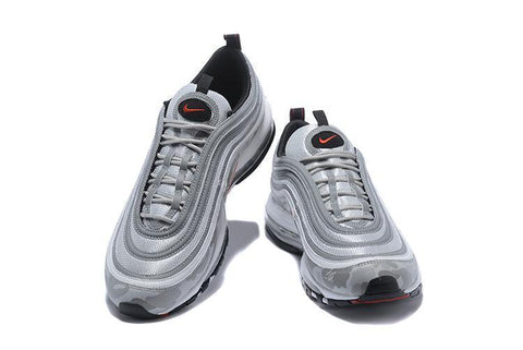 Nike Air Max 97 Camouplage Silver White Shoes Sale Size US 7, 8, 8.5, 9, 10, 11