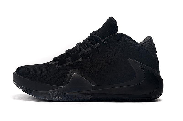 Nike Zoom Freak 1 All Black Basketball Sneaker Shoes Sale Size US 7,8,8.5,9.5,10,11,12