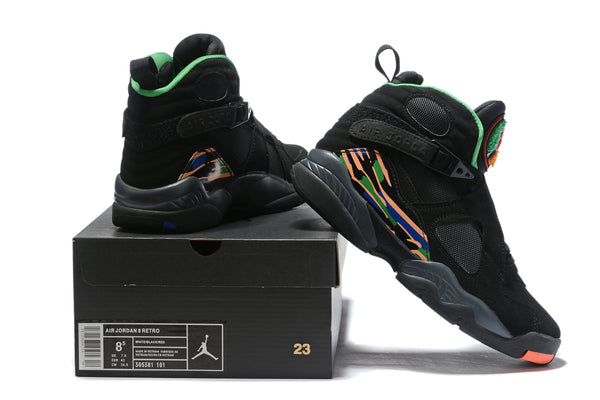 Nike Air Jordan 8 Retro 'Tinker - Air Raid' Black Sneaker Shoes Sale Men Size 8-13