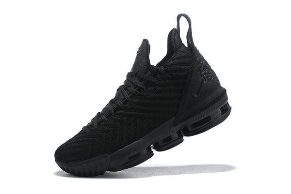 Nike Lebron XVI 16 EP All Black Men Shoes Sale Size US7,8,8.5,9,10,11,12