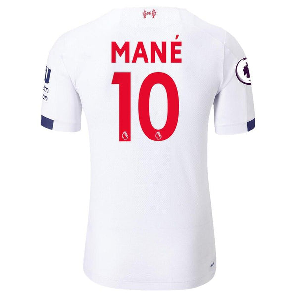 Sadio Mané Liverpool New Balance 2019/20 Away Player Jersey – White 2019