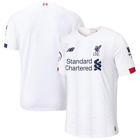 Liverpool New Balance Youth 2019/20 Away Replica Stadium Jersey – White 2019