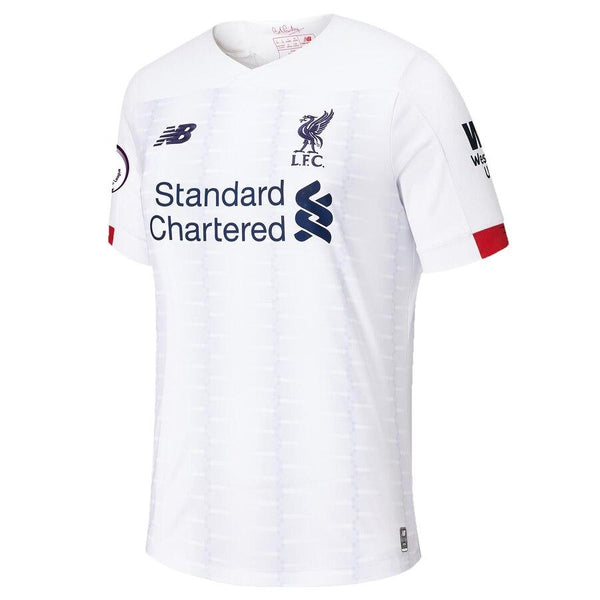 Sadio Mané Liverpool New Balance Youth 2019/20 Away Replica Stadium Player Jersey – White 2019