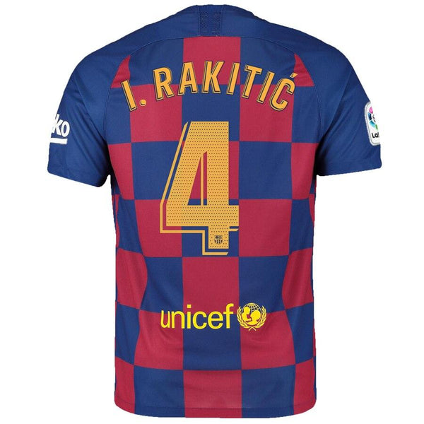 Ivan Rakitic Barcelona 2019/20 Home Breathe Stadium Replica Jersey - Royal 2019