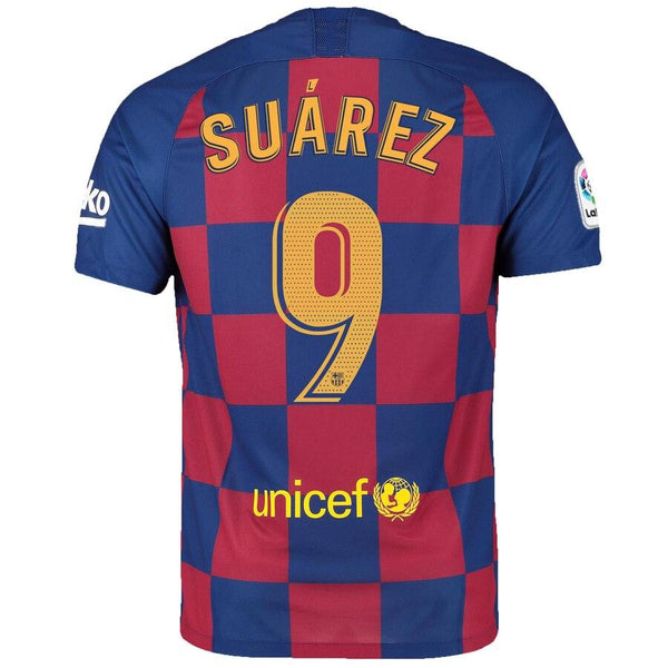 Luis Suarez Barcelona 2019/20 Home Breathe Stadium Replica Jersey - Royal 2019