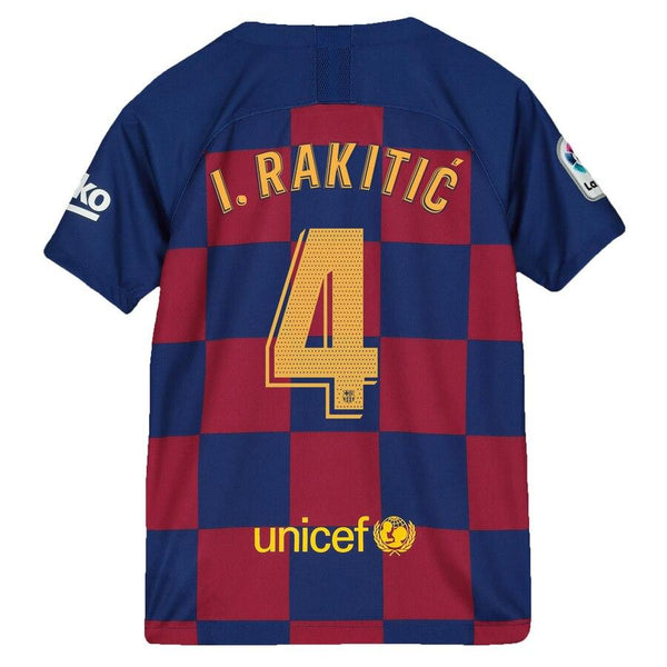 Ivan Rakitic Barcelona Youth 2019/20 Home Breathe Stadium Replica Jersey - Royal 2019