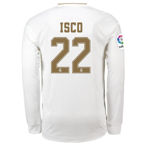 Francisco Román Alarcón Real Madrid 2019/20 Home Long Sleeve Player Jersey – White 2019
