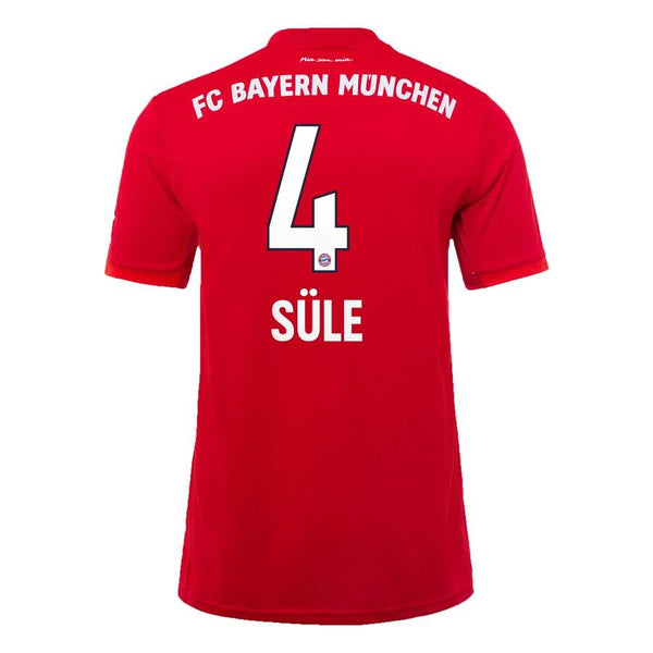 Niklas Süle Bayern Munich 2019/20 Home Player Jersey – Red 2019