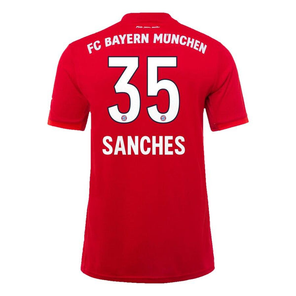 Renato Sanches Bayern Munich 2019/20 Home Player Jersey – Red 2019