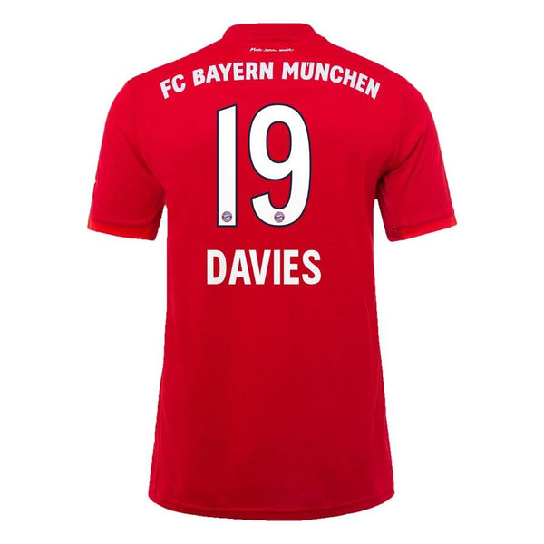 Alphonso Davies Bayern Munich 2019/20 Home Player Jersey – Red 2019