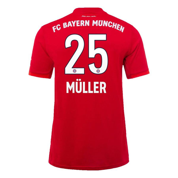 Thomas Müller Bayern Munich 2019/20 Home Player Jersey – Red 2019