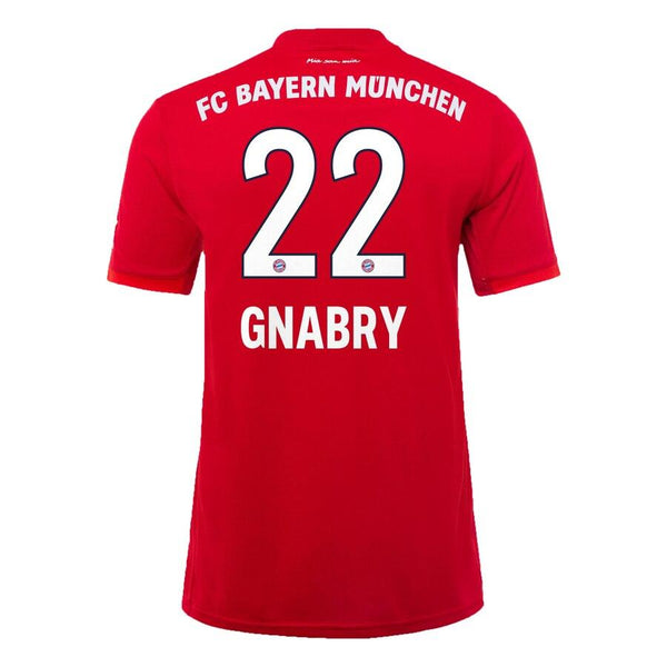 Serge Gnabry Bayern Munich 2019/20 Home Player Jersey – Red 2019