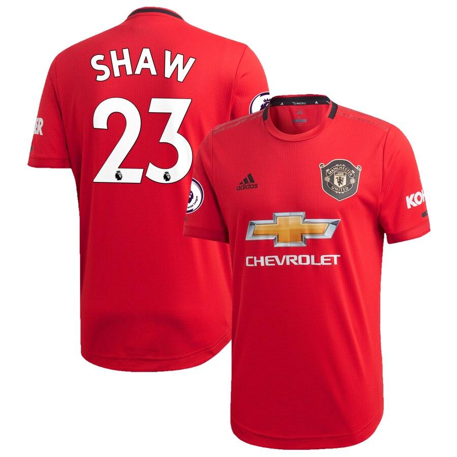 Luke Shaw Manchester United 2019/20 Home Player Jersey – Red 2019