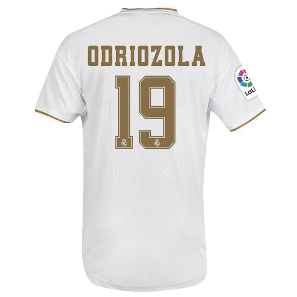 Álvaro Odriozola Real Madrid 2019/20 Home Player Jersey – White 2019