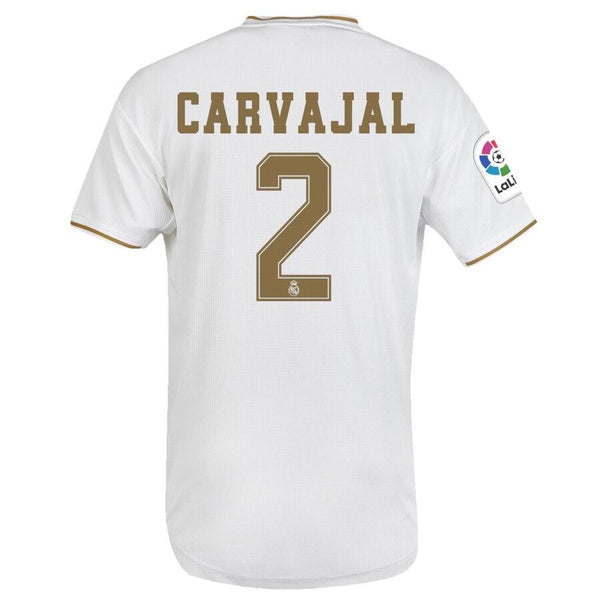 Daniel Carvajal Real Madrid 2019/20 Home Player Jersey – White 2019