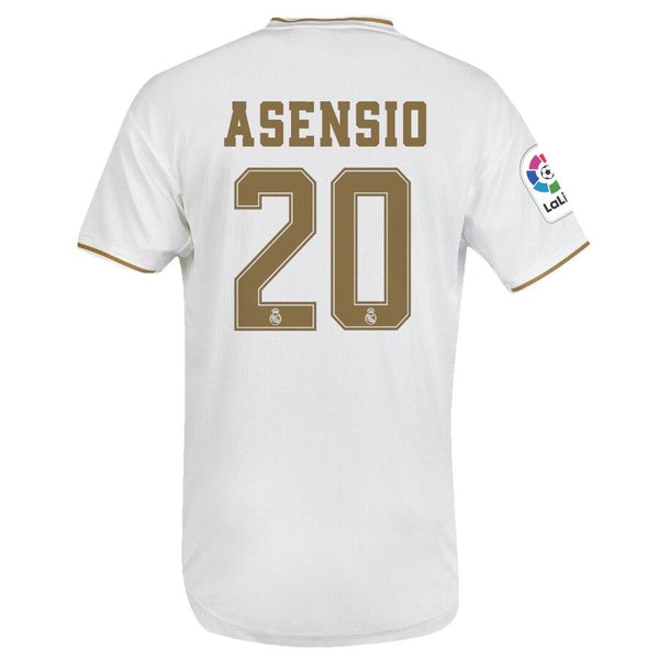 Marco Asensio Real Madrid 2019/20 Home Player Jersey – White 2019