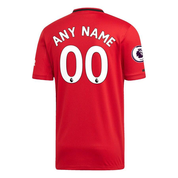 Manchester United 2019/20 Home Replica Custom Jersey – Red 2019