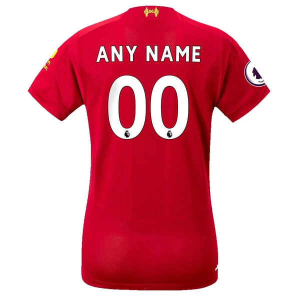 Liverpool New Balance Women's 2019/20 Home Replica Custom Stadium Jersey – Red 2019