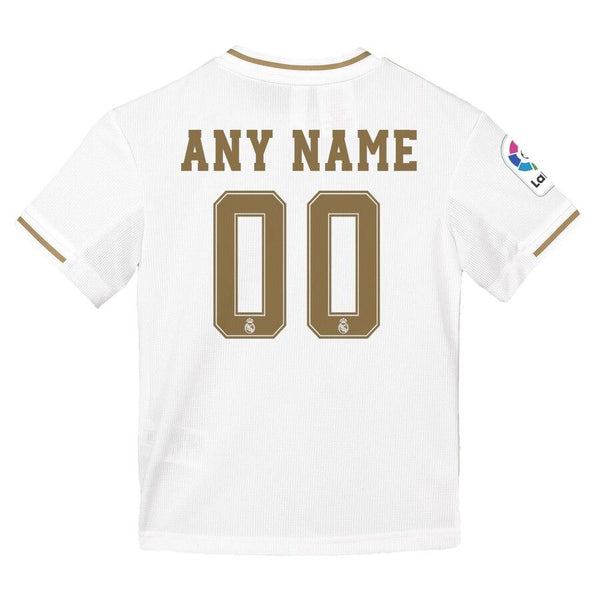 Real Madrid Youth 2019/20 Home Replica Custom Team Jersey - White 2019