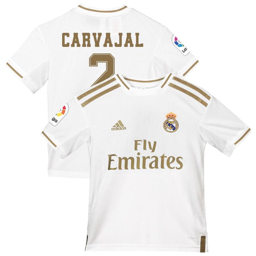 Daniel Carvajal Real Madrid Youth 2019/20 Home Replica Jersey - White 2019