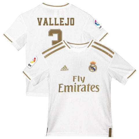 Jesús Vallejo Real Madrid Youth 2019/20 Home Replica Jersey - White 2019