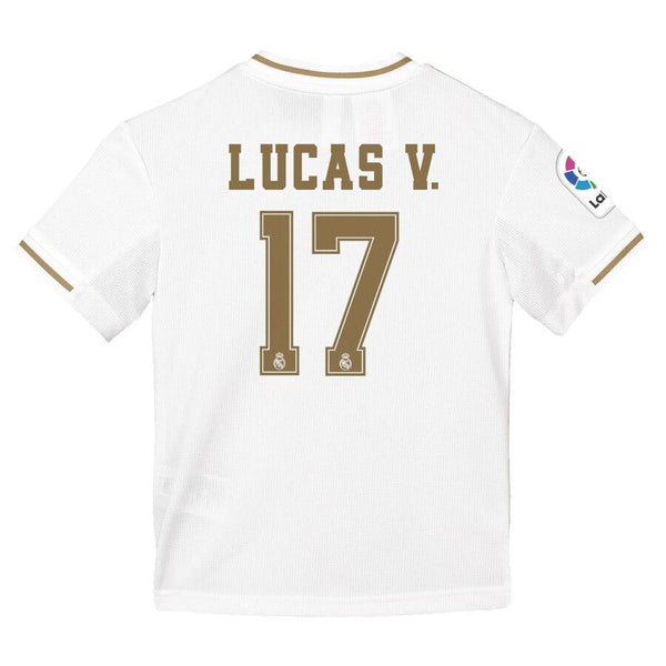 Lucas Vázquez Real Madrid Youth 2019/20 Home Replica Jersey - White 2019
