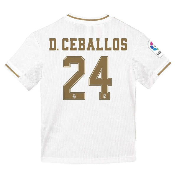 Daniel Ceballos Real Madrid Youth 2019/20 Home Replica Jersey - White 2019