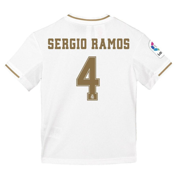 Sergio Ramos Real Madrid Youth 2019/20 Home Replica Jersey - White 2019