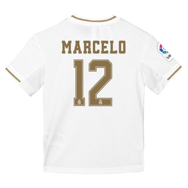 Marcelo Vieira da Silva Real Madrid Youth 2019/20 Home Replica Jersey - White 2019