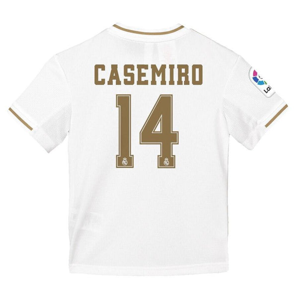 Carlos Casemiro Real Madrid Youth 2019/20 Home Replica Jersey - White 2019