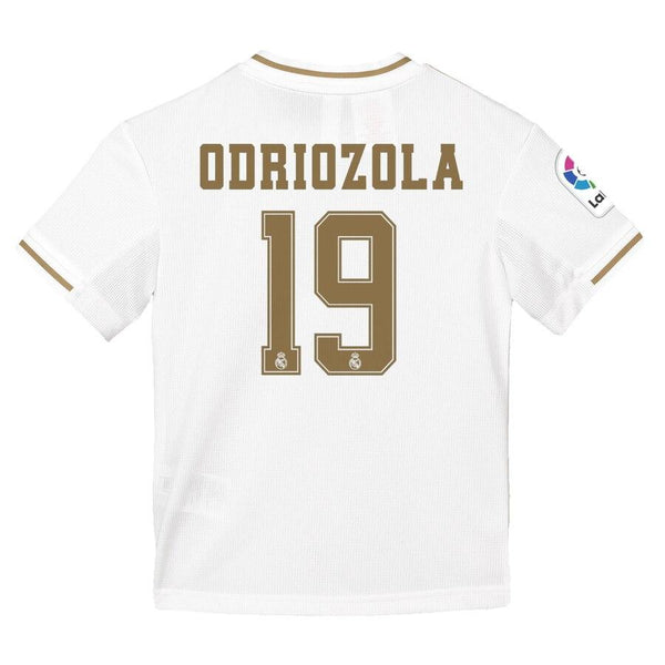 Álvaro Odriozola Real Madrid Youth 2019/20 Home Replica Jersey - White 2019