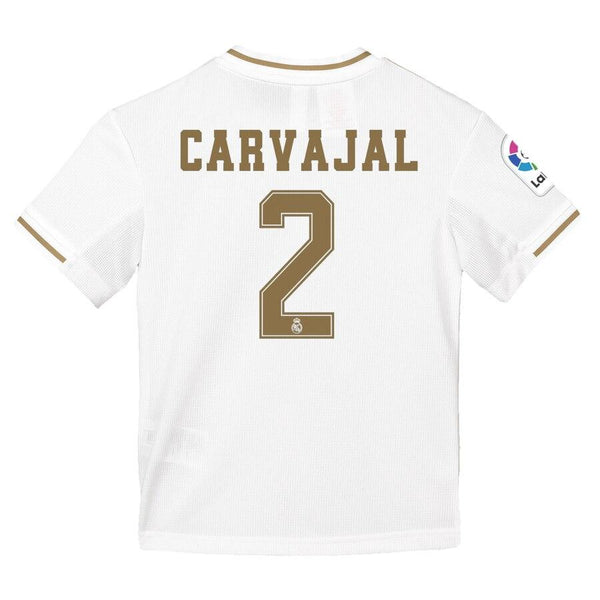 Daniel Carvajal Real Madrid Youth 2019/20 Home Replica Jersey - White 2019