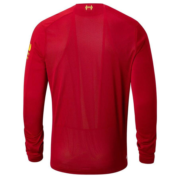 Liverpool New Balance Youth 2019/20 Home Replica Long Sleeve Jersey – Red 2019