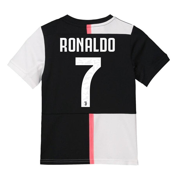 Cristiano Ronaldo Juventus Youth 2019/20 Home Replica Player Jersey – Black 2019