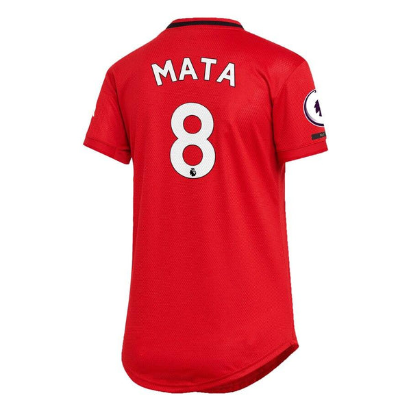 Juan Mata Manchester United Women's 2019/20 Home Replica Player Jersey – Red 2019