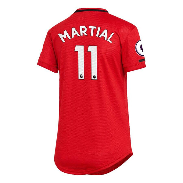 Anthony Martial Manchester United Women's 2019/20 Home Replica Player Jersey – Red 2019