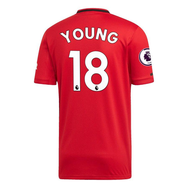 Ashley Young Manchester United 2019/20 Home Replica Player Jersey – Red 2019