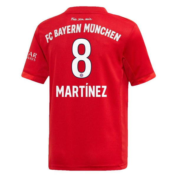 Javi Martínez Bayern Munich 2019/20 Home Replica Player Jersey – Red 2019